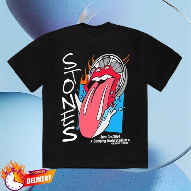 The Rolling Stones Shop Merch Orlando, FL 2024 New Shirt