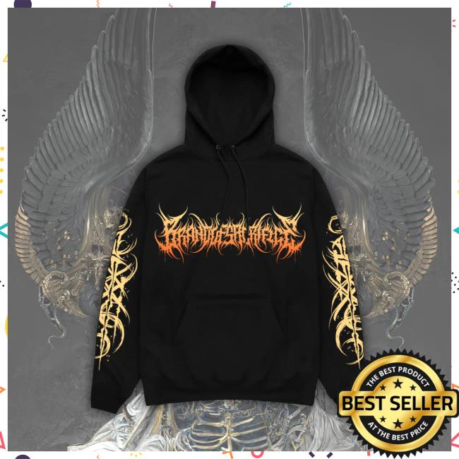 Official Brand Of Sacrifice Merch Between Death And Dreams Black Hoodie