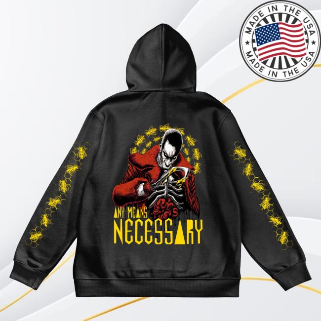 Any Means Necessary Clothing Candyman Hooded Sweatshirt Black