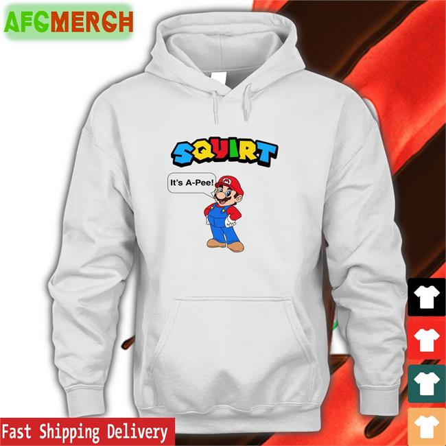 Shirts That Go Hard Squirt It’S A Pee Classic Shirt 2022 White