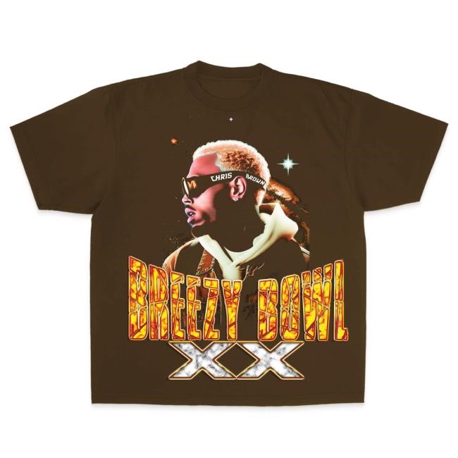 Official Chris Brown Merch Store Chris Brown Breezy Bowl Xx Futurism S/S Tee