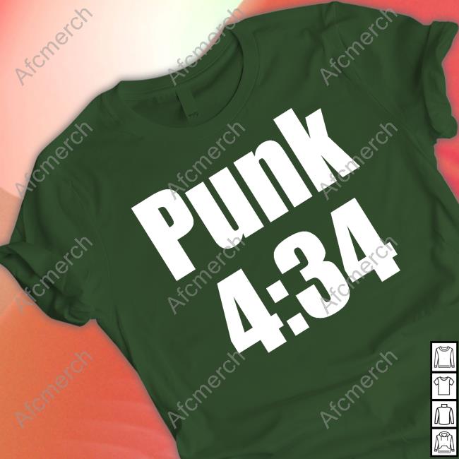 Morgan Punk 4:34 Shirt Redheadwriter