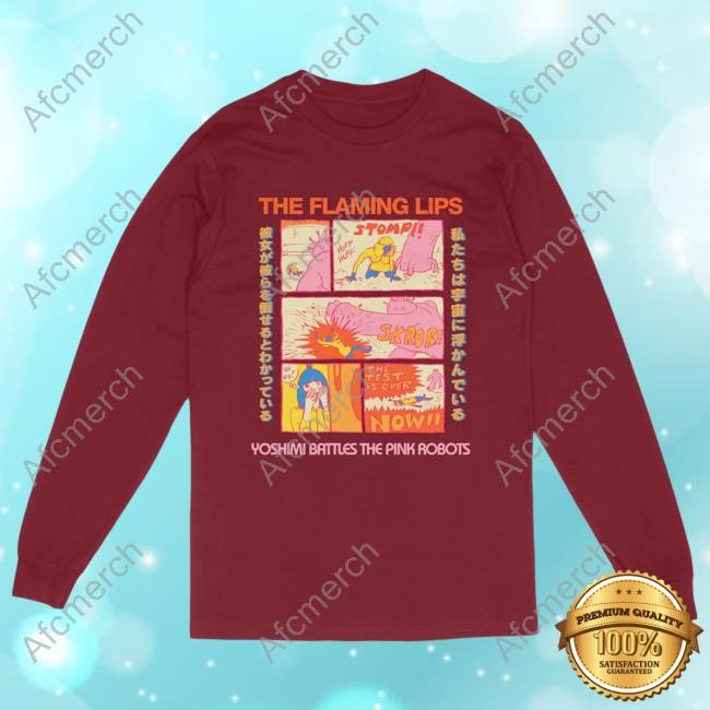 The Test L/S Shirt The Flaming Lips Merch Shop