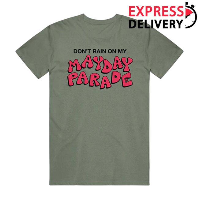 Official Mayday Parade Merch Stitch Brown T Shirt
