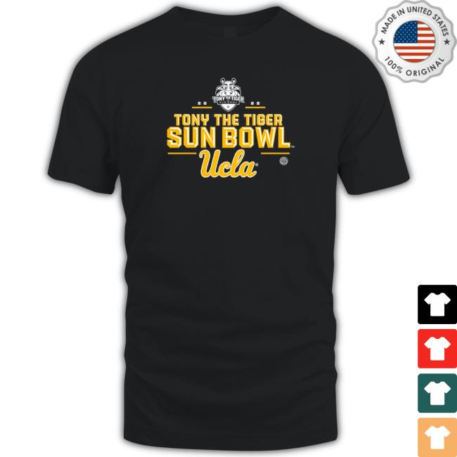 2022 Tony The Tiger Sun Bowl UCLA Bruins football T-Shirt