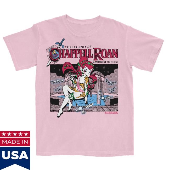 Official Chappell Roan X Ocarina Merch Store | The Legend Of Happell Roan A Midwest Princess Classic T Shirt