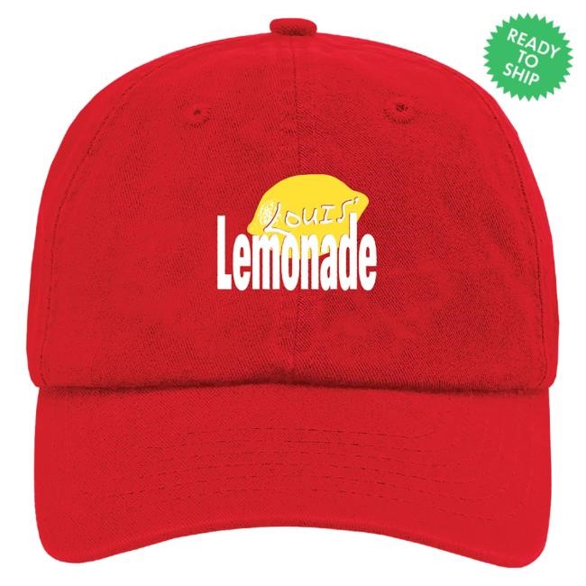 Official Louis Tomlinson Merch Store Shop Lemonade Red Dad Hat LouisTomlinson
