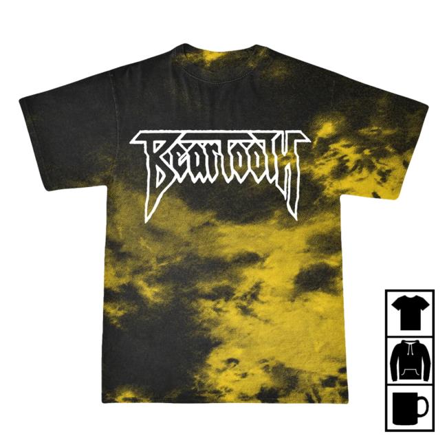 Official Beartooth Merch Sun On My Back Dye Tee