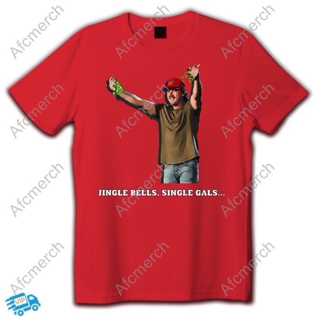 Morgan Wallen Jingle Bells Single Gals Christmas Long Sleeve T Shirt