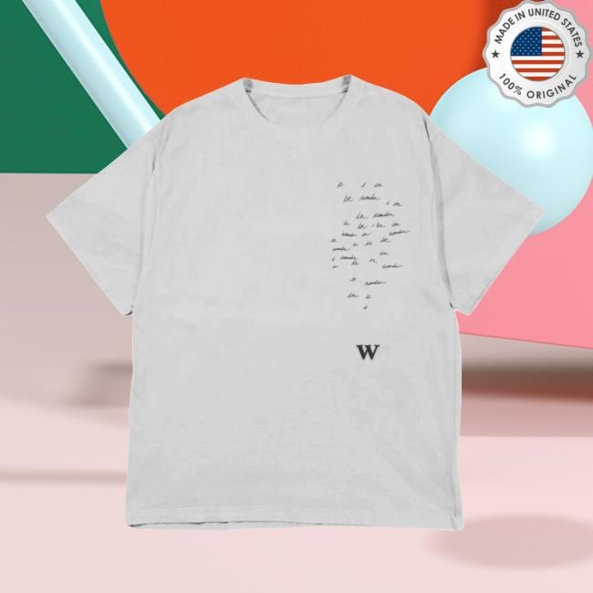 Shawn Mendes Merch W Short Sleeve Tee Shawn Mendes Shop