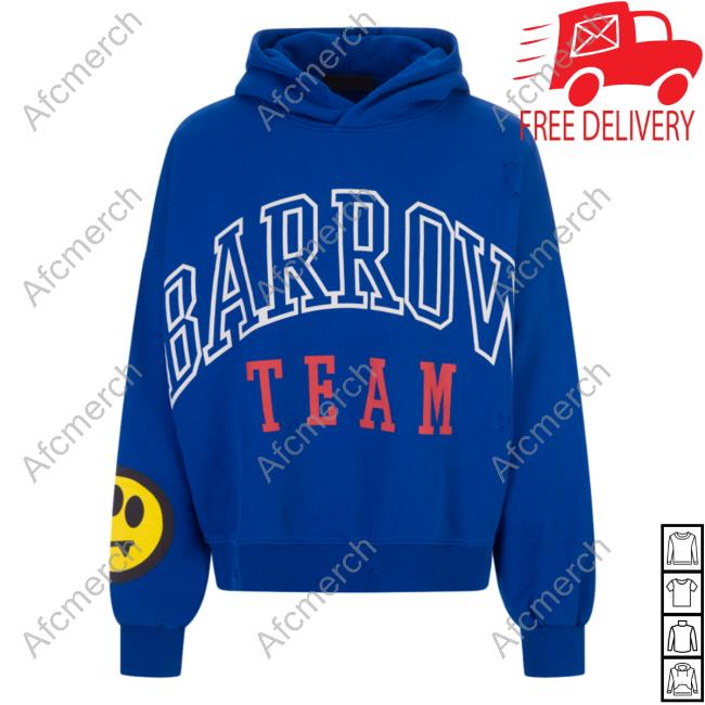 Official Russo Capri Blue "Barrow Team" Crewneck