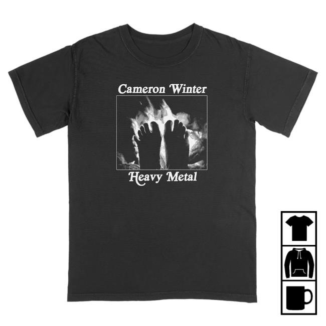 Flame Shirts Hello Merch Cameron Winter | Cameron Winter Official | Music Artist Fan Gear