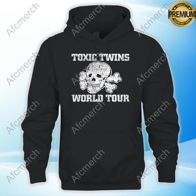 Official Aerosmith Toxic Twins World Tour Shirts