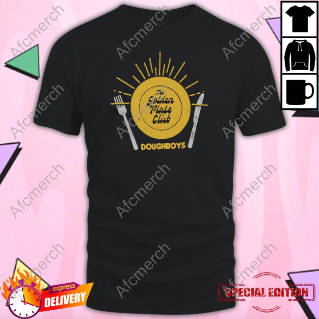Doughboys Merch Doughboys Golden Plate Club Long Sleeve T Shirt