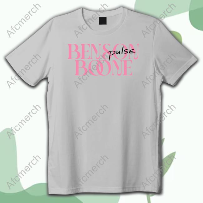 Official Benson Boone Merch Pulse BB Logo Tee