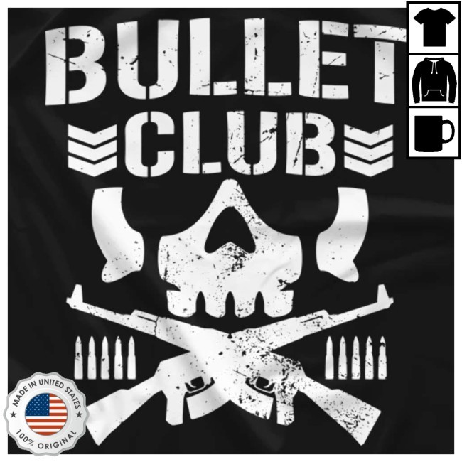 Official Bullet Club Classic New Tee Njpw