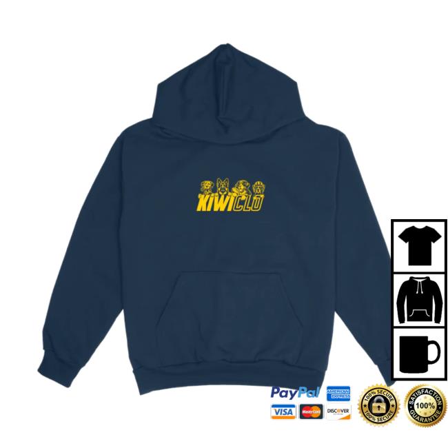 Official Kiwiclo Shop Dawg Pull Over Hoodie Navy