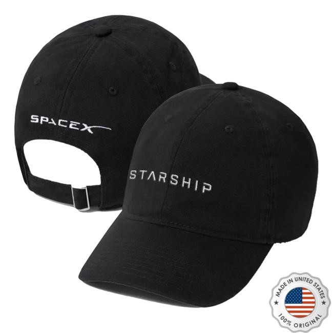 Starship Adjustable Hat SpaceX Merch