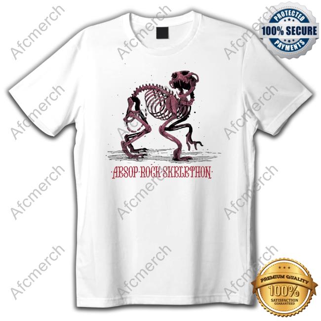 Official Aesop Rock Skeleton Whiskers Shirt