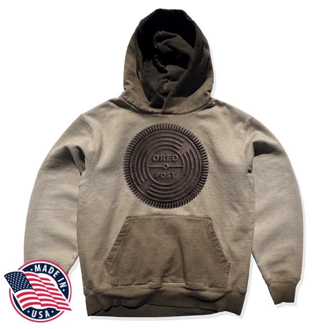 Official Post Malone Merch Store Shop Post Malone x Oreo® Hooded Sweatshirt PostMalone