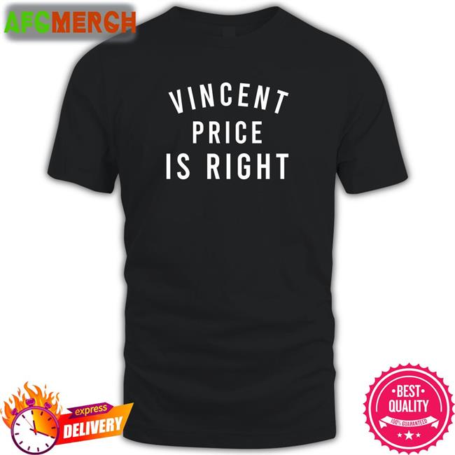 Vincent Price Is Right Classic T-Shirt MCR Updates