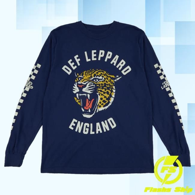 Concert Ready Def Leppard Rock This Place To The Ground Long Sleeve Tee