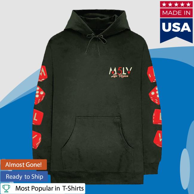 Official M5lv Las Vegas Dice Crewneck Sweatshirt