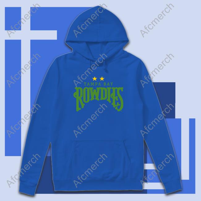 Official Rowdies 2 Star T-Shirt Official The Bay Republic Rowdies 2 Star Long Sleeve T Shirt