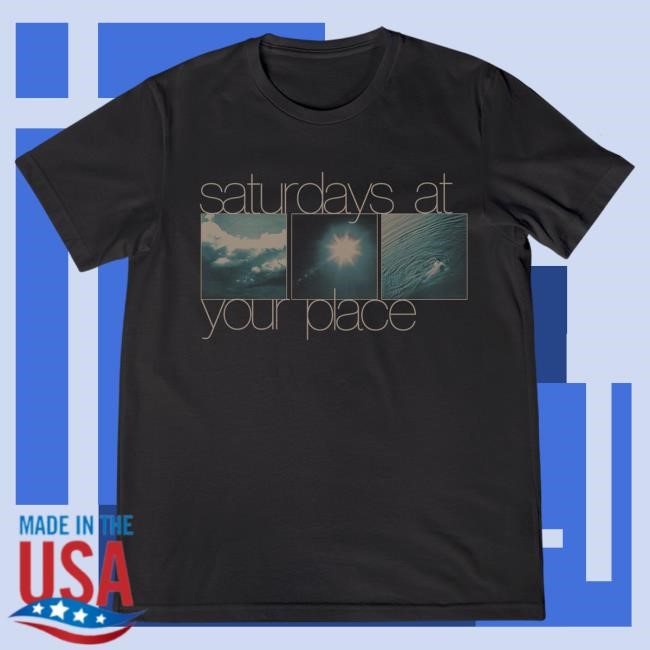 Black T Shirt - These Things Happen | Saturdays At Your Place Official