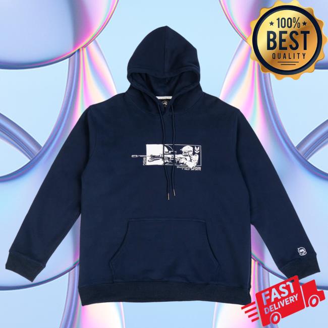 Shop Space Station Spacestation X Halo Sniper Midnight Navy Sweater