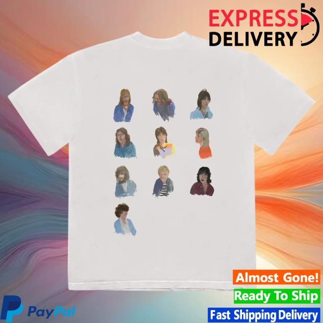 Official Paul Mccartney Shop Wings Watercolor Tee
