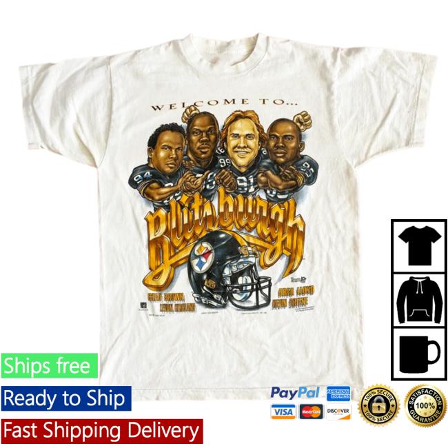 Official ‘95 Welcome To Blitzburgh Steelers T-Shirt