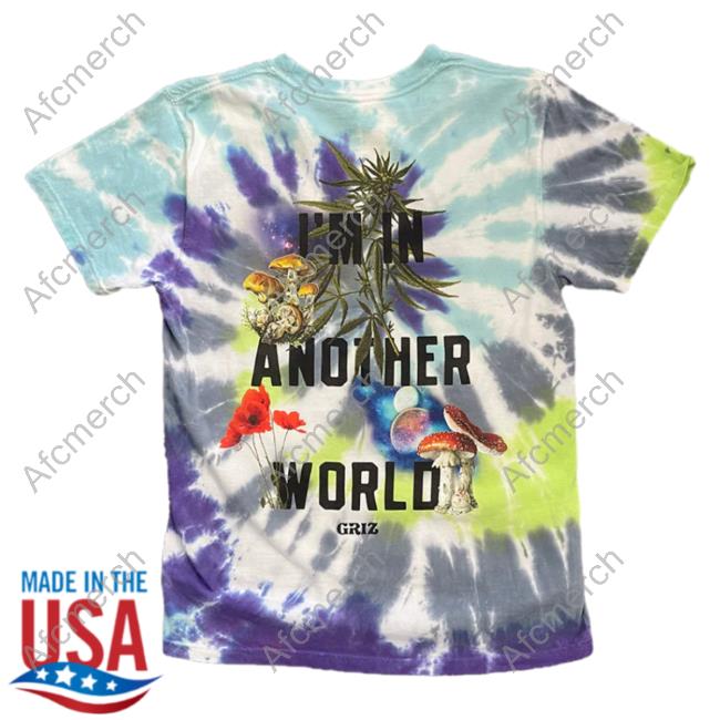 Official My Name Is Griz Shop Take Shrooms, Show Love Lime Sky Twist Dye Shirt New Tie Dye Mynameisgriz