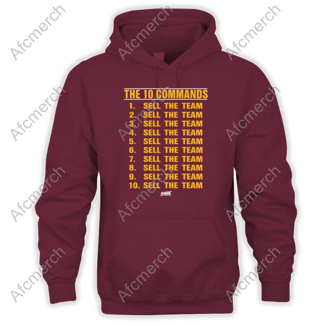 The 10 Commands Sell The Team Tee