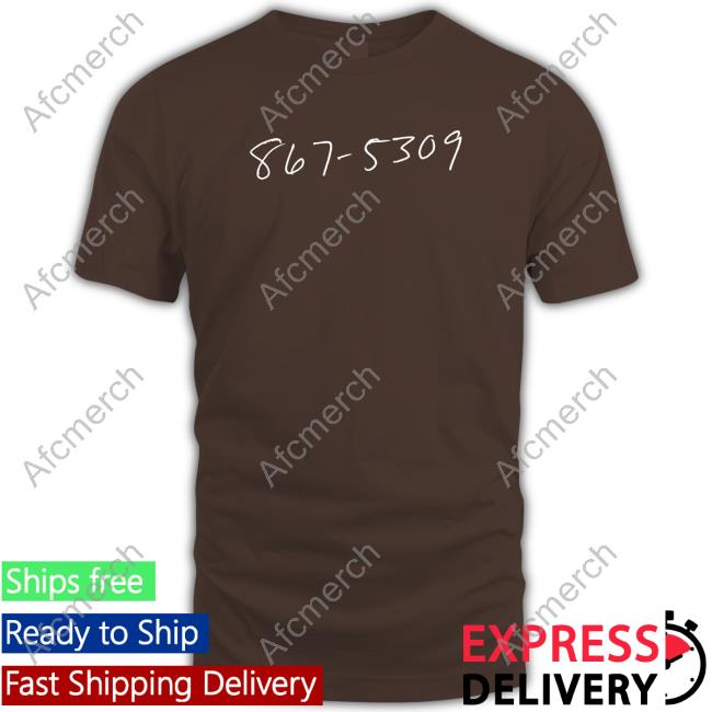 Super 70S Sports 867-5309 Shirt Super70ssportsstore Super 70S Sports 867-5309 Long Sleeve T Shirt Super70ssportsstore