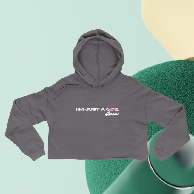 Natalie Nunn Store Just A Baddie Storm Crop Hoodie Gear
