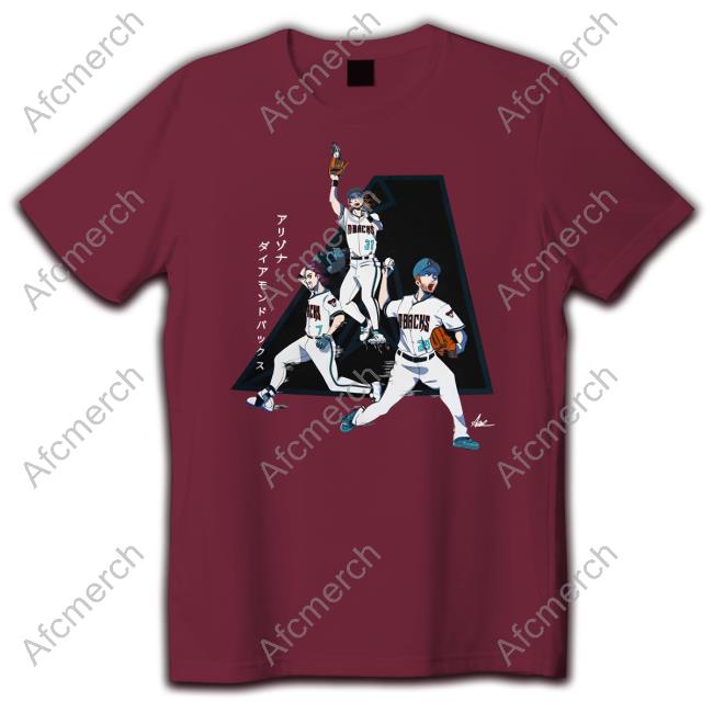 Arizona Diamondbacks The Dbacks Anime T-Shirt