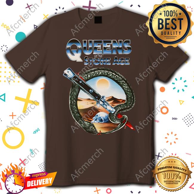 Queens Of The Stone Age Store Qotsa Desert Skull Shirt