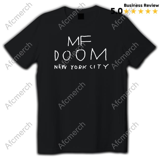 MF Doom New York City Pass The L Crewneck Sweatshirt