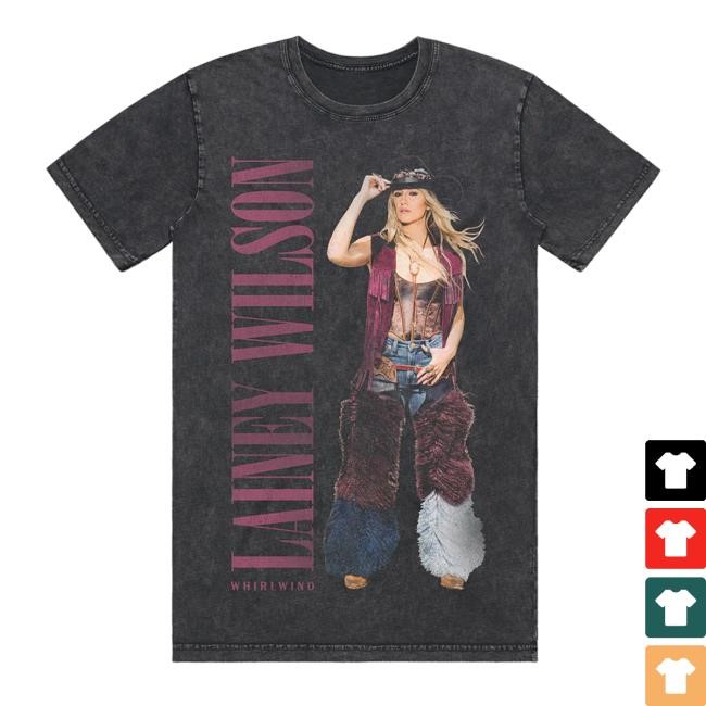 Lainey Wilson Whirlwind Mineral Photo Tee Shirt