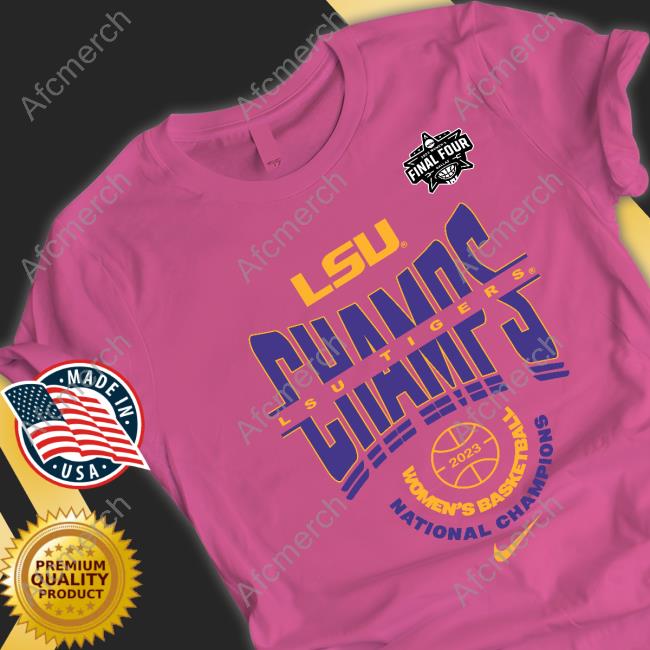 Fanatics Merch LSU Tigers 2023 NCAA Women’s Basketball National Champions Hoodie