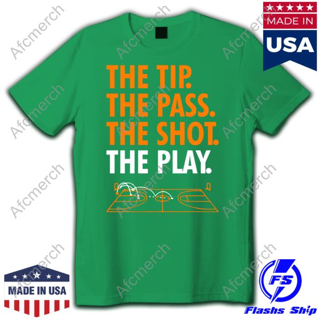 The Tip The Pass The Shot The Play Long Sleeve