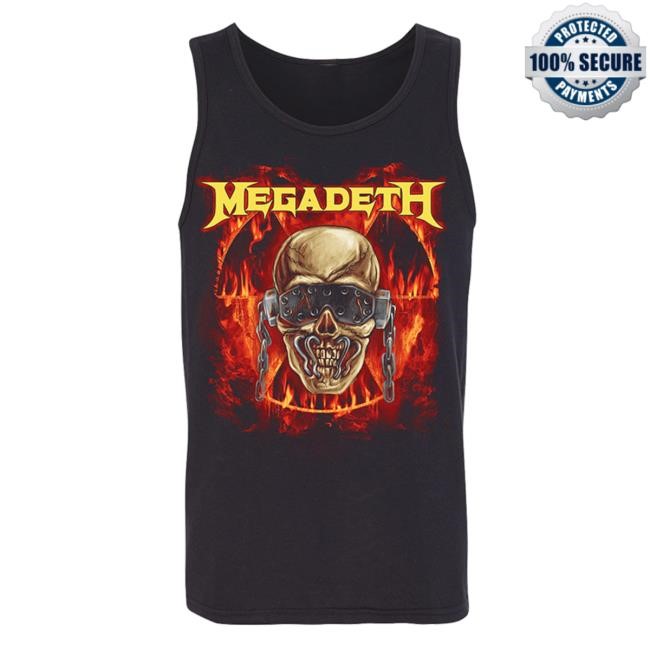 Life in Hell Tank Top T-Shirt Official Megadeth Merch Store Life in Hell Tank Top Vintage Shirt Official Megadeth Merch Store