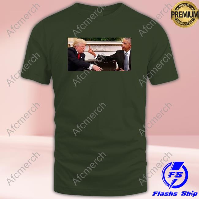 Fuck Trump Obama Says Top Shirt